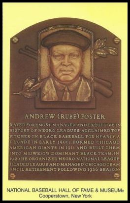 202 Rube Foster - Negro Leagues